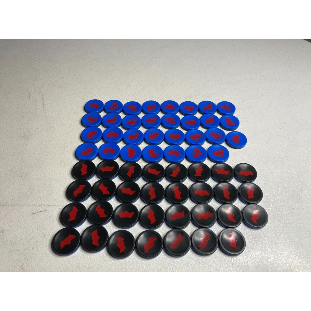 Funskool OTHELLO Board Game Superman Batman Replacement 31 Pieces